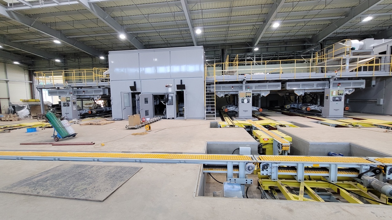 ISOWA CORRUGATOR 2500 설치